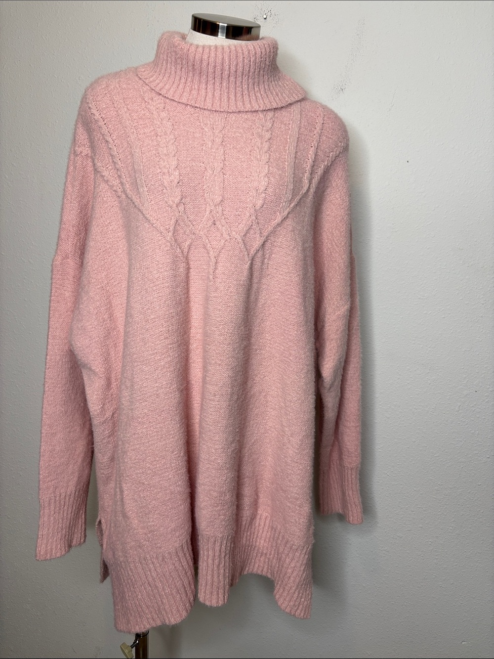 Maurices Blush Pink Turtleneck Sweater